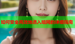 如何安全高效地进入暗网的详细指南
