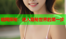暗网探秘：进入隐秘世界的第一步