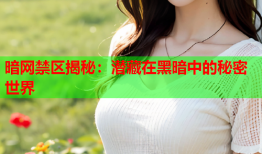 暗网禁区揭秘：潜藏在黑暗中的秘密世界