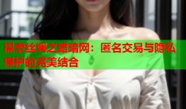 探索丝绸之路暗网：匿名交易与隐私保护的完美结合