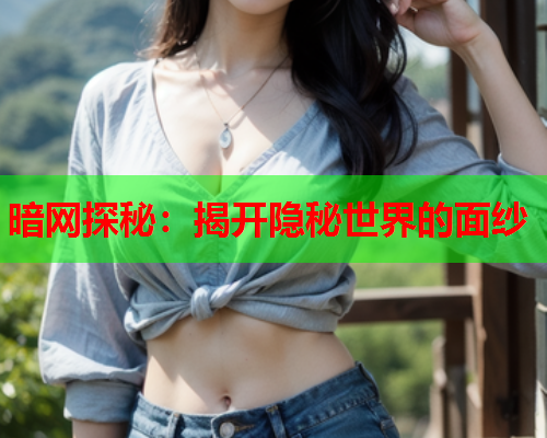 暗网探秘：揭开隐秘世界的面纱