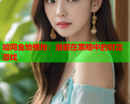 暗网金地揭秘：潜藏在黑暗中的财富游戏