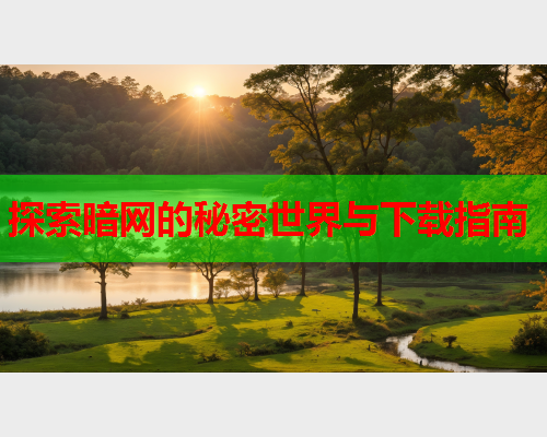 探索暗网的秘密世界与下载指南