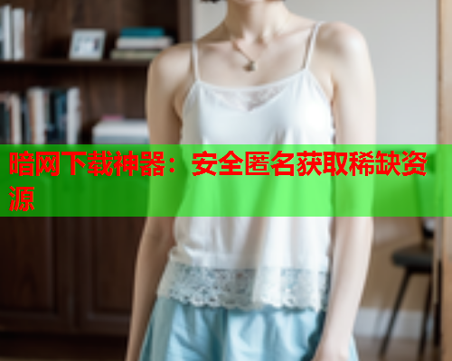 暗网下载神器：安全匿名获取稀缺资源